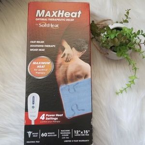 Softheat Maxheat 12inch x 15inch Blue Heating Pad